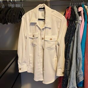 Button up corduroy top